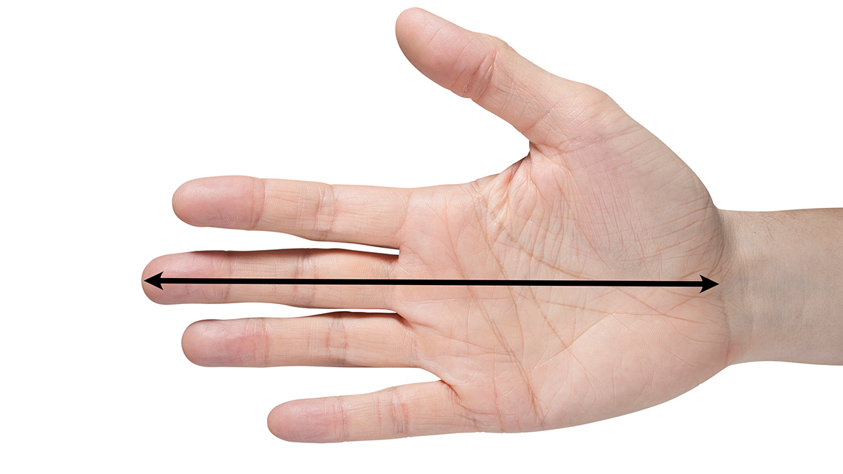 Hvordan måle hånden for riktig størrelse på keeperhansker