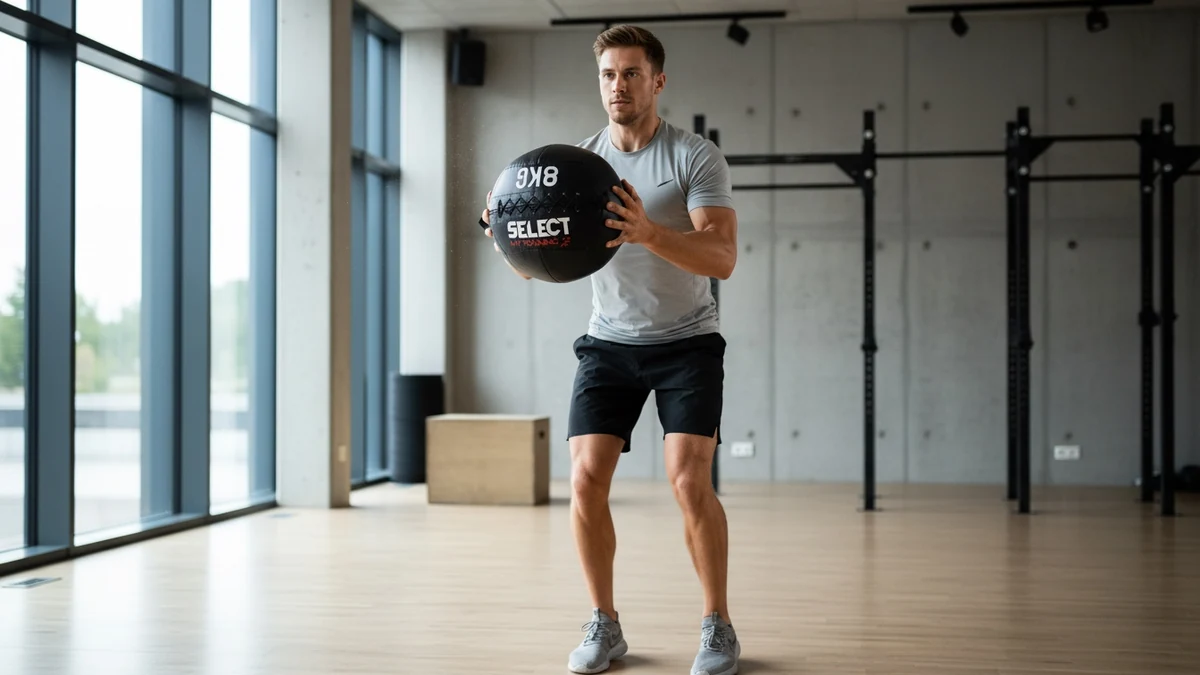 Styrketrening med medisinball før kastøvelse
