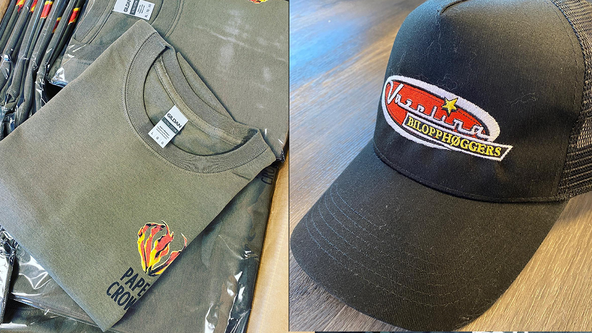 Ferdig merch produkter