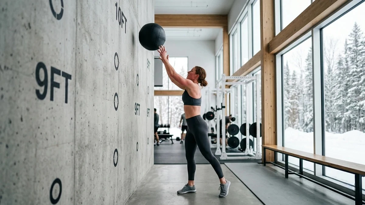 Styrketrening med kast av medisinball